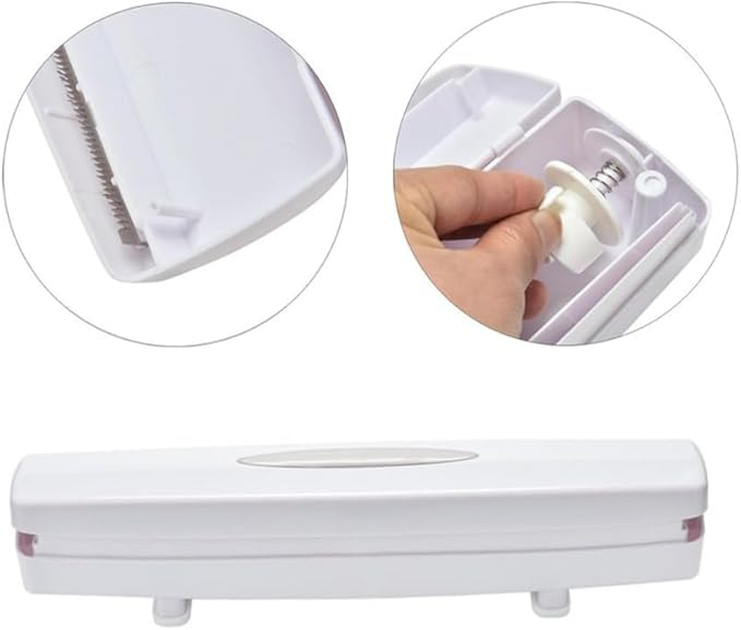 Frischhaltefolie Schneider Küchen Alufolie Spender Folien Abtrenner Backpapier Abroller - Weiss
