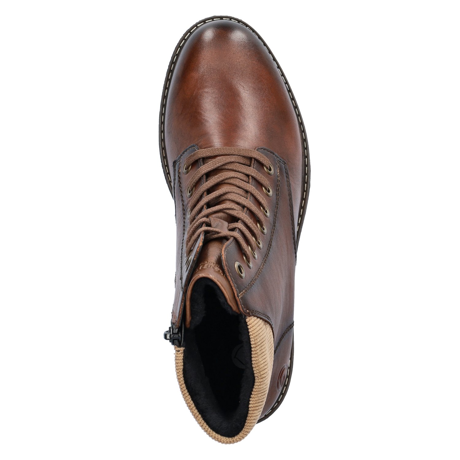 Remonte dames veterboot Remonte Cognac