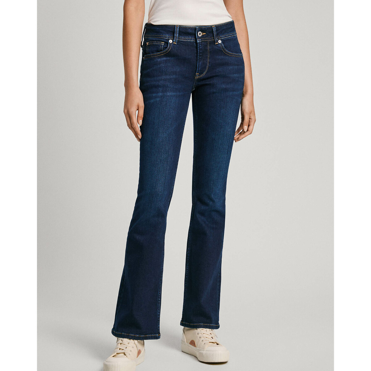 PEPE JEANS<br>Calças flare largas PIMLICO