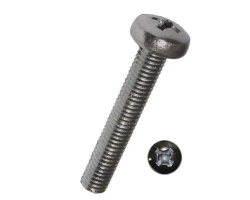 Pankopschroef met kruisgleuf DIN 7985 M4x16 mm roestvrij staal A2, 100 stuks