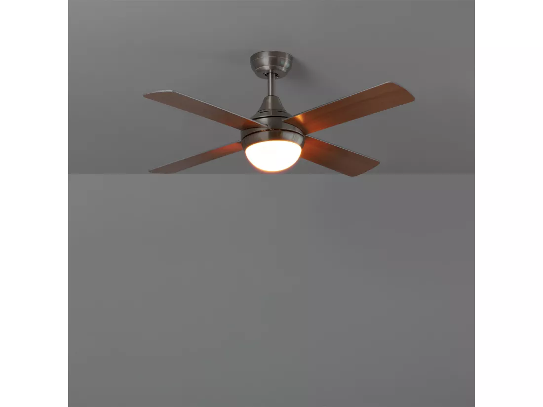 Ventilateur de Plafond Navy Bois 110cm Naturel