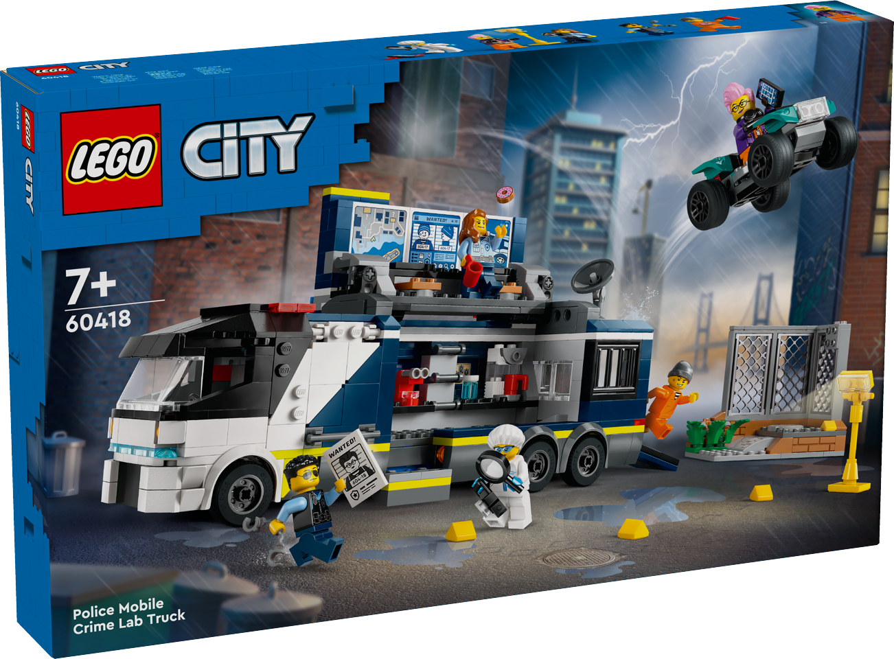 LEGO City - Politiets mobile kriminallaboratorium (60418)