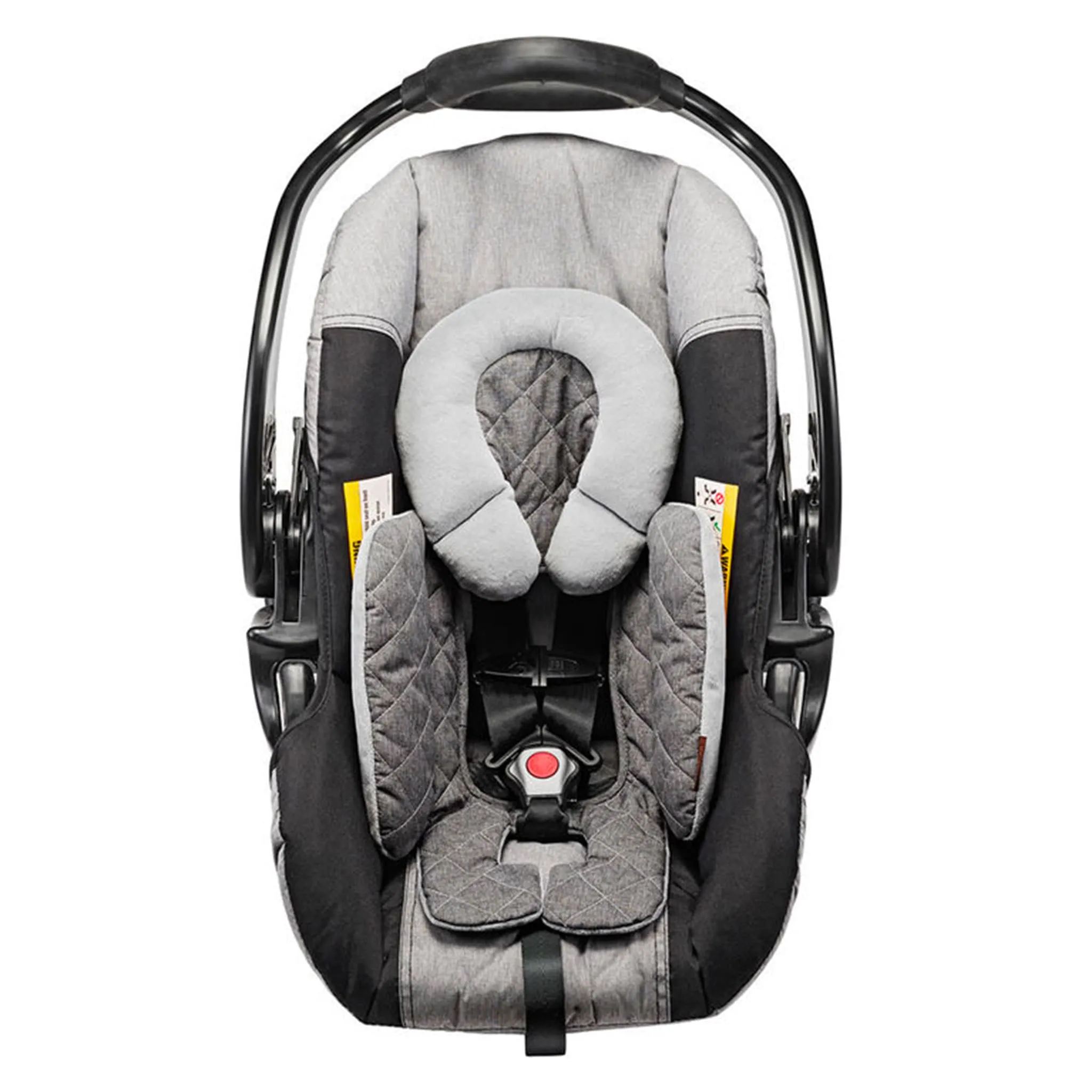 JJ Cole Coussin Support Réversible pour Siège d'Auto - Gris