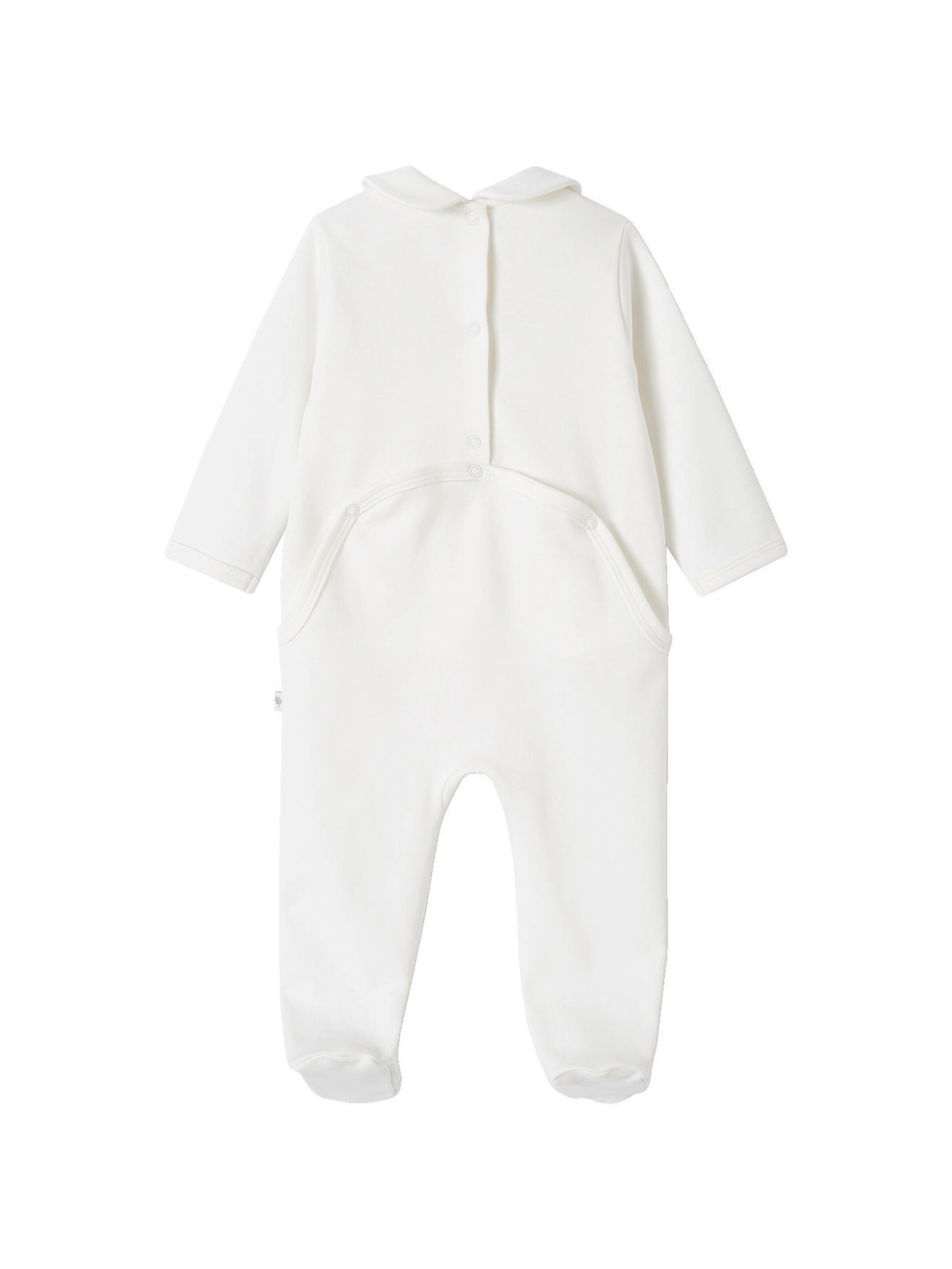 Vertbaudet 2er-Pack Baby Strampler, Bio-Baumwolle jeansblau