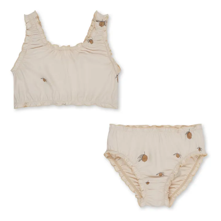 Konges Sløjd Maillot 2 Pièces Colette Fibres Recyclées | Ecru