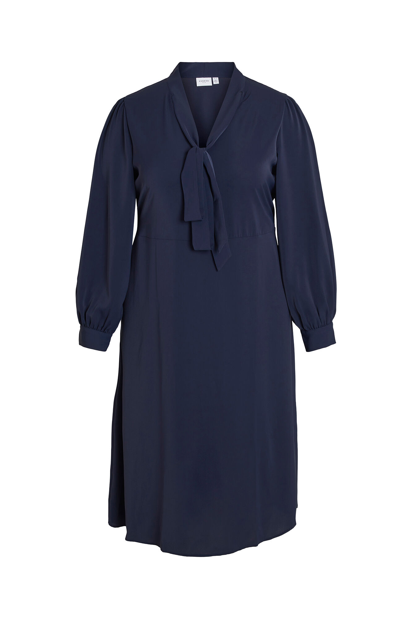 Vestido lazada de Evoked by Vila - Azul marino
