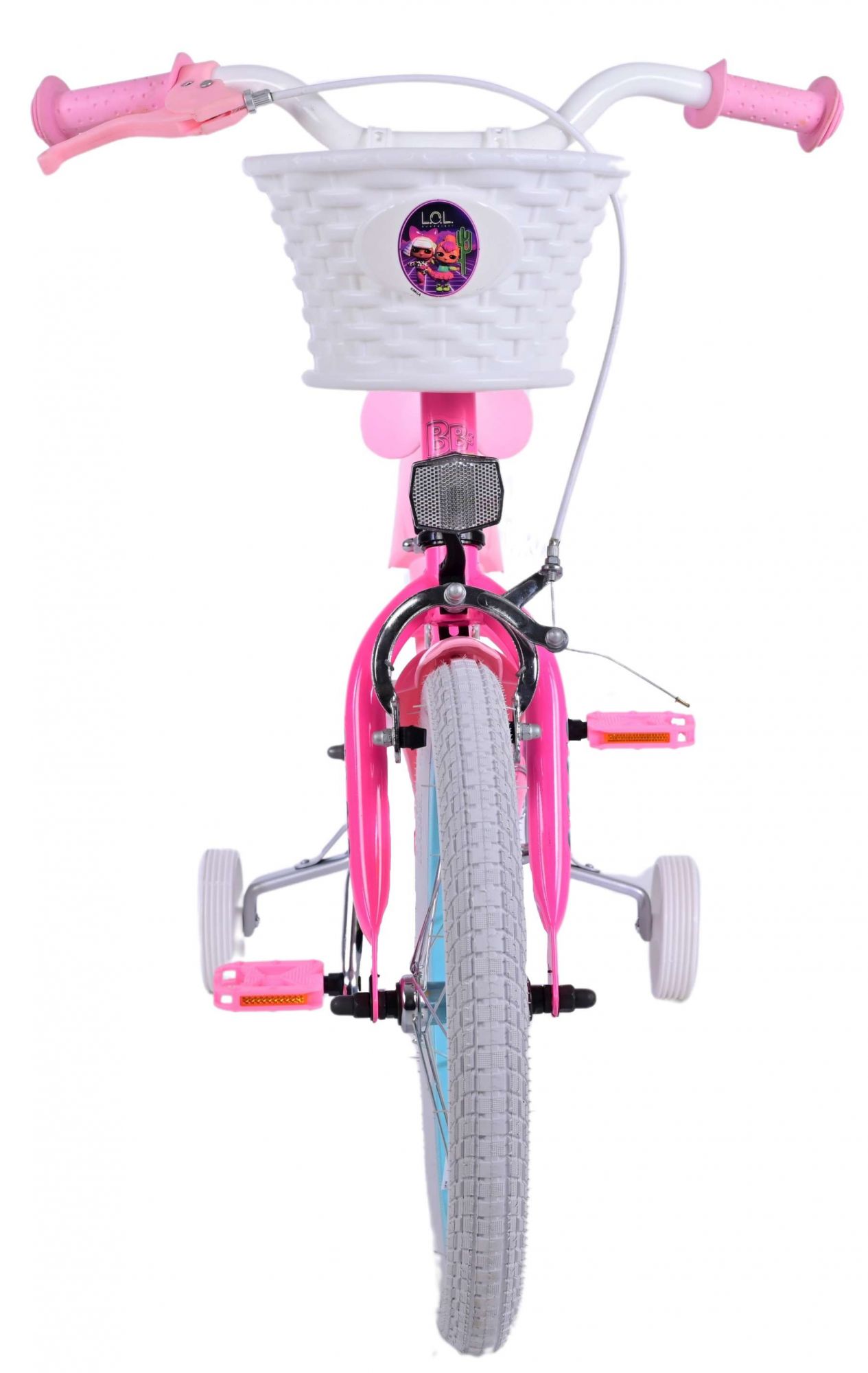 Kinderfahrrad LOL Surprise Fahrrad für Mädchen 16 Zoll Kinderrad Rosa