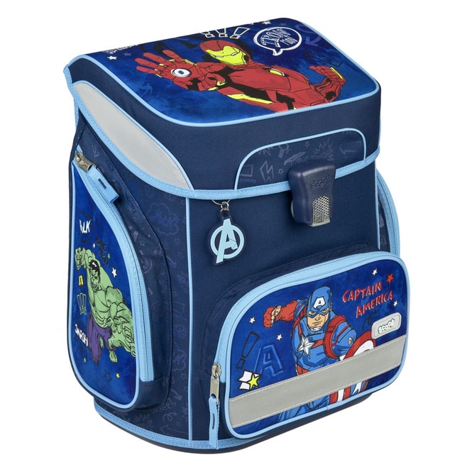 Avengers - Scooli - Schulranzen - EasyFit - 5-teilig
