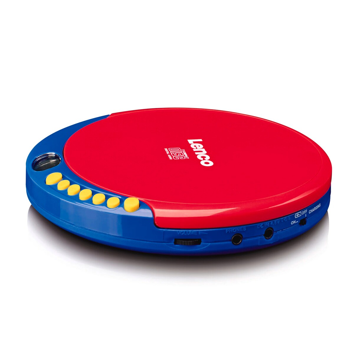 LENCO CD-021KIDS Portabler Kids CD-Player Ladefunktion Akku