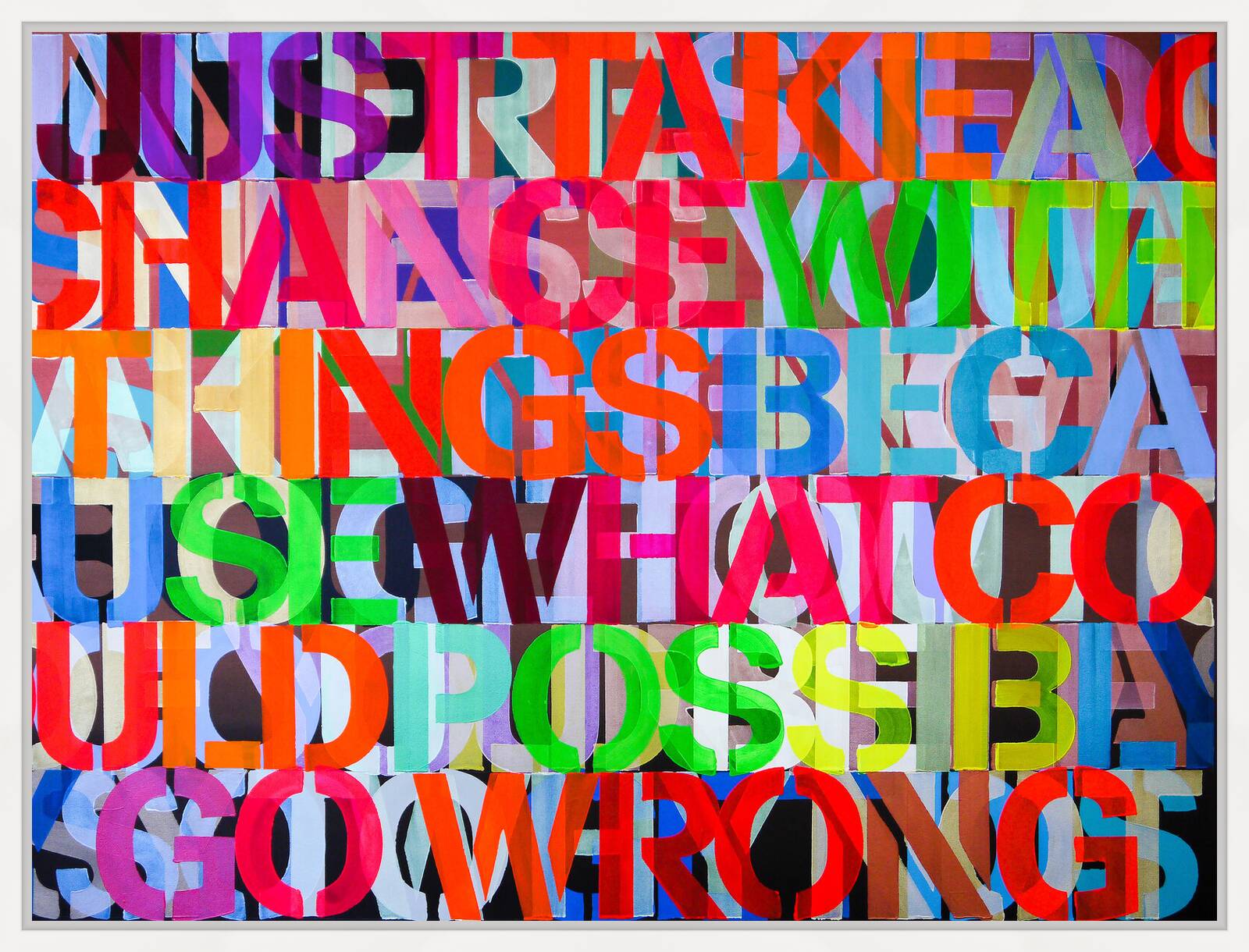 What Could Possibly go Wrong by Niki Hare - Limited Edition. Edition of: 150. Signed.