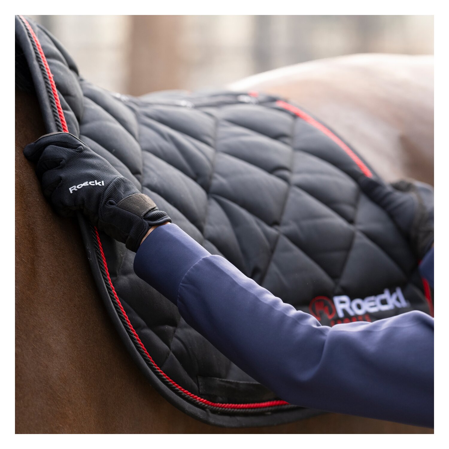 Roeckl Reithandschuhe Meura Winter  - black