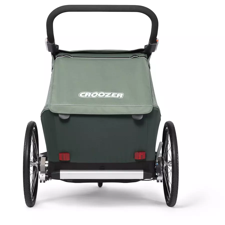CROOZER Kinderfahrradanhänger Kid Vaaya 2 Jungle green