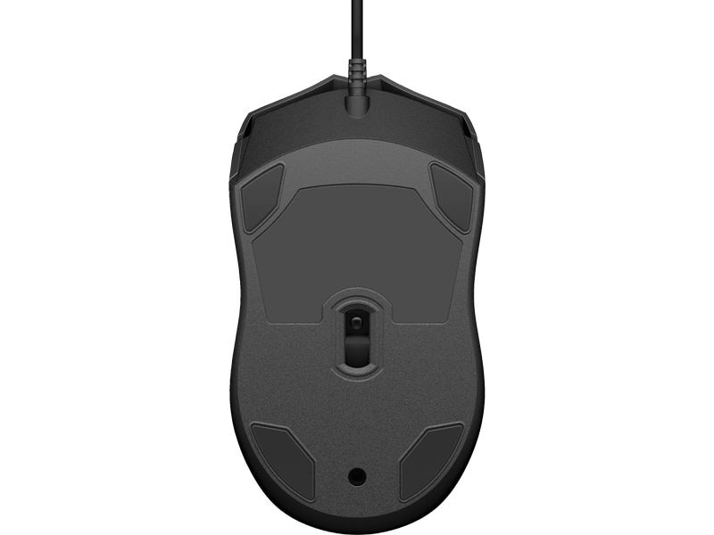 HP Maus 105 Verkabelte Arbeitsmaus mit optischem Sensor im kompakten Design