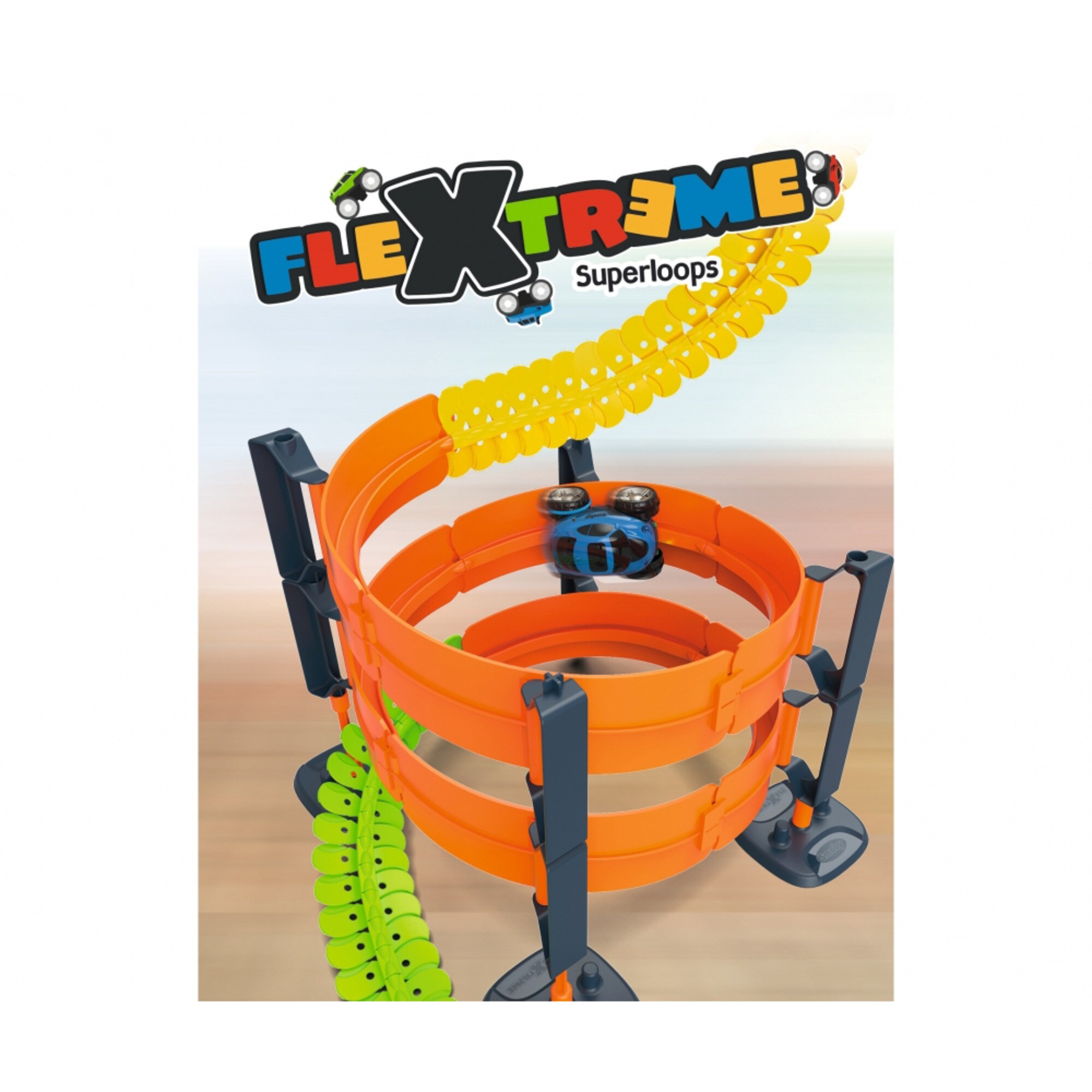 Simba Rennbahn Smoby Flextreme Superlooping Set