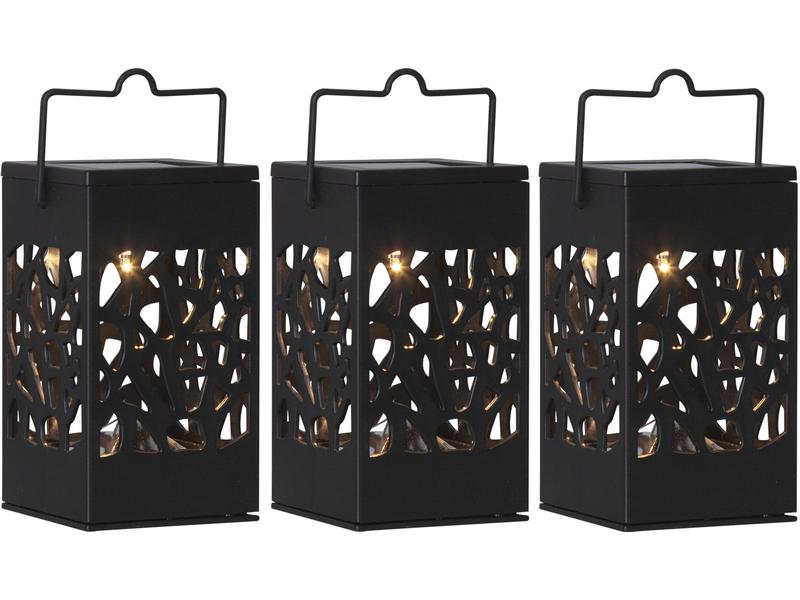 Star Trading Gartenlicht Izola Mini, Schwarz Dekolicht für den Aussenbereich