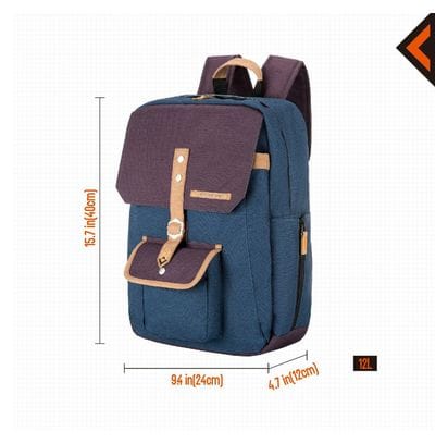 Sac à dos - Kingcamp - Modèle Glacier - Bleu - 12 Litres - 24 x 12 x 40 cm