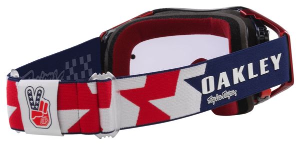 Masque Oakley Airbrake MX x Troy Lee Designs RWB Stars / Prizm Low Light / Ref : OO7046-G3