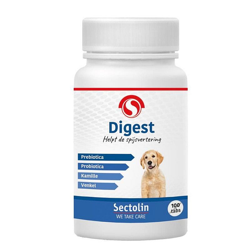 Sectolin Digest Hond 100 tabletten | 13559