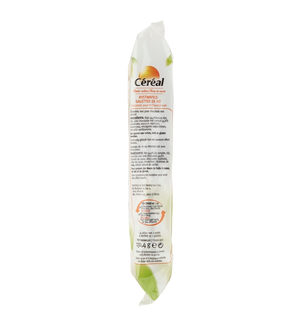 Céréal Rijstwafel puur (130 gr)