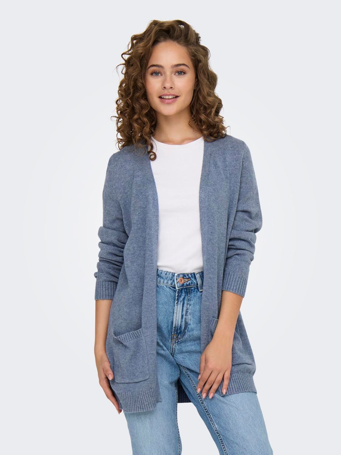 ONLLESLY Strickjacke Vintage Indigo