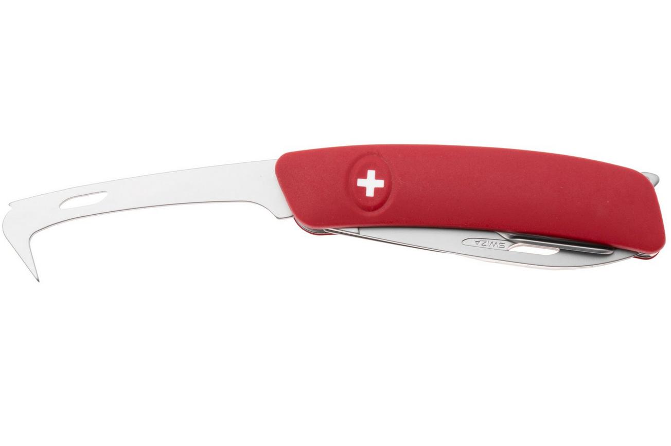 Swiza HO05R-TT AM, KHO.0096.1900, Red Helvetix, Zwitsers zakmes, 7 tools