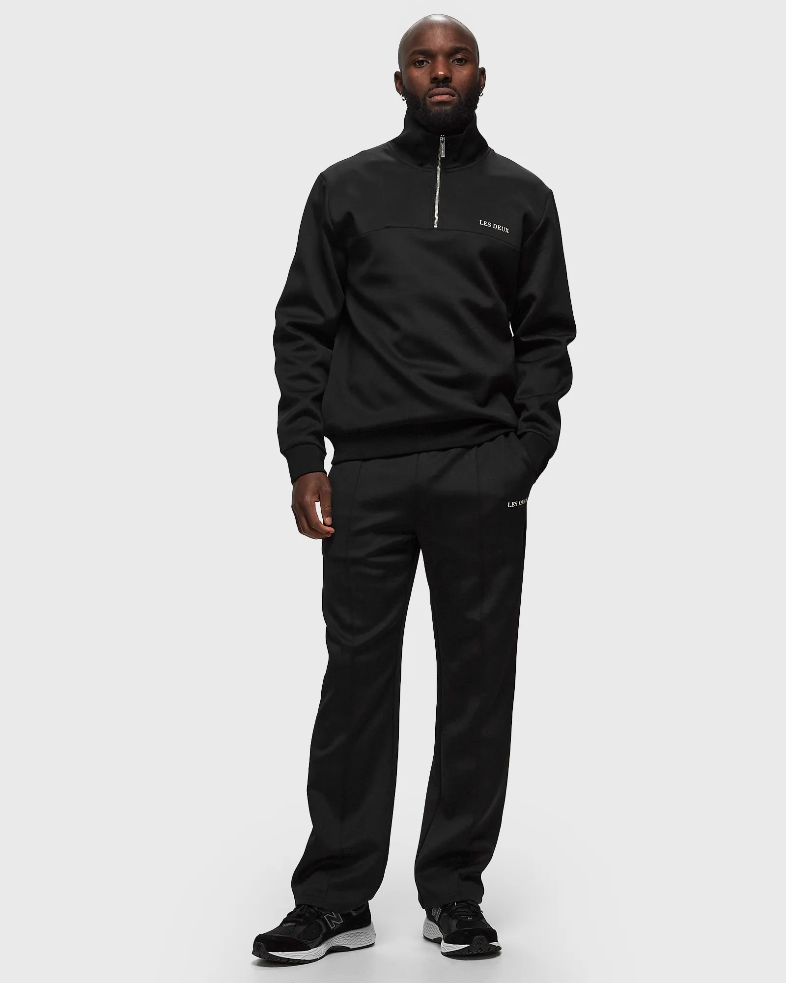 Les Deux Ballier Track Half-Zip Sweatshirt