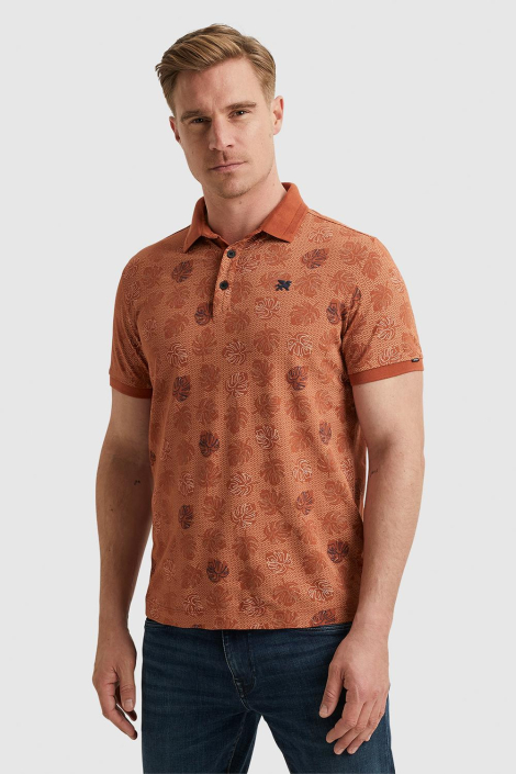Vanguard oranje heren polo