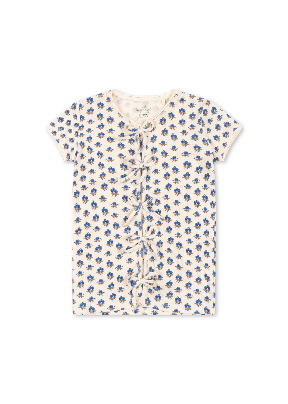 Mulli t shirt - piccoloblu gold - 12M