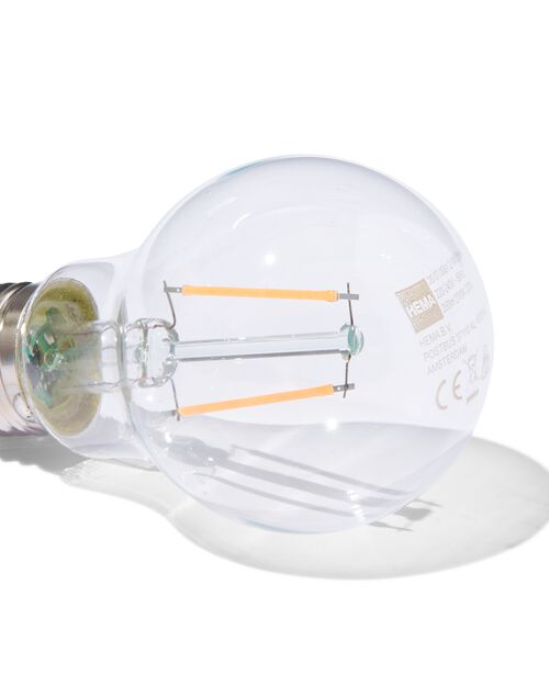 ampoule poire led clear E27 2,1W 250lm
