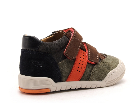 Bopy boots bottine bebe jopyvel kaki