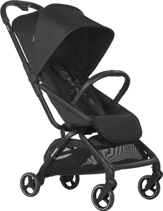 Easywalker - Rockey - Buggy - Grijs - Stof - Inclusief Regenhoes