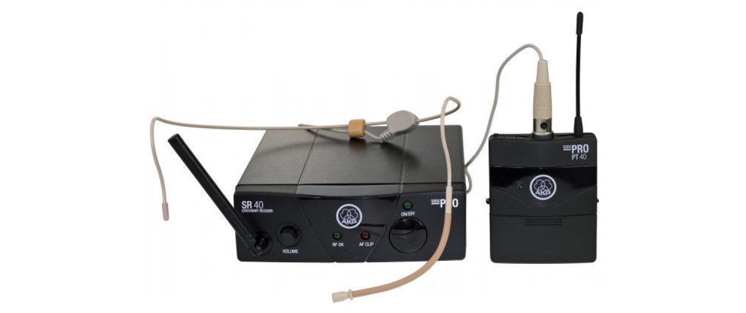 WMS40 Mini Sport Set ISM 1<br>Funksystem mit Kopfbügelmikrofon für Sprache und Gesang