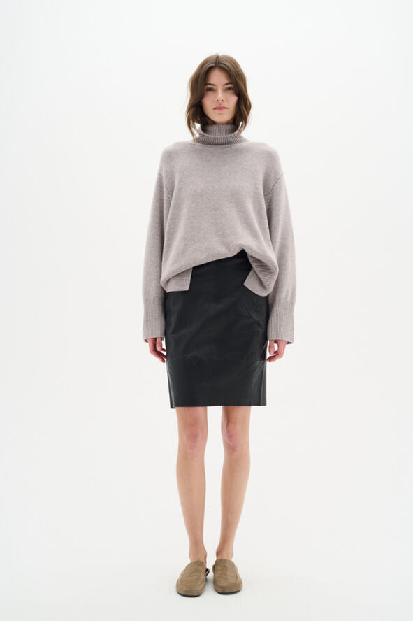 InWear Luella Skirt Premium HW Sort
