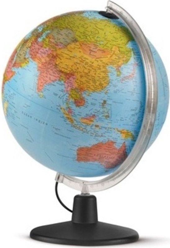 Globe - Solid Line - Wereldbol - 30cm - Kunststof - Nederlandstalig