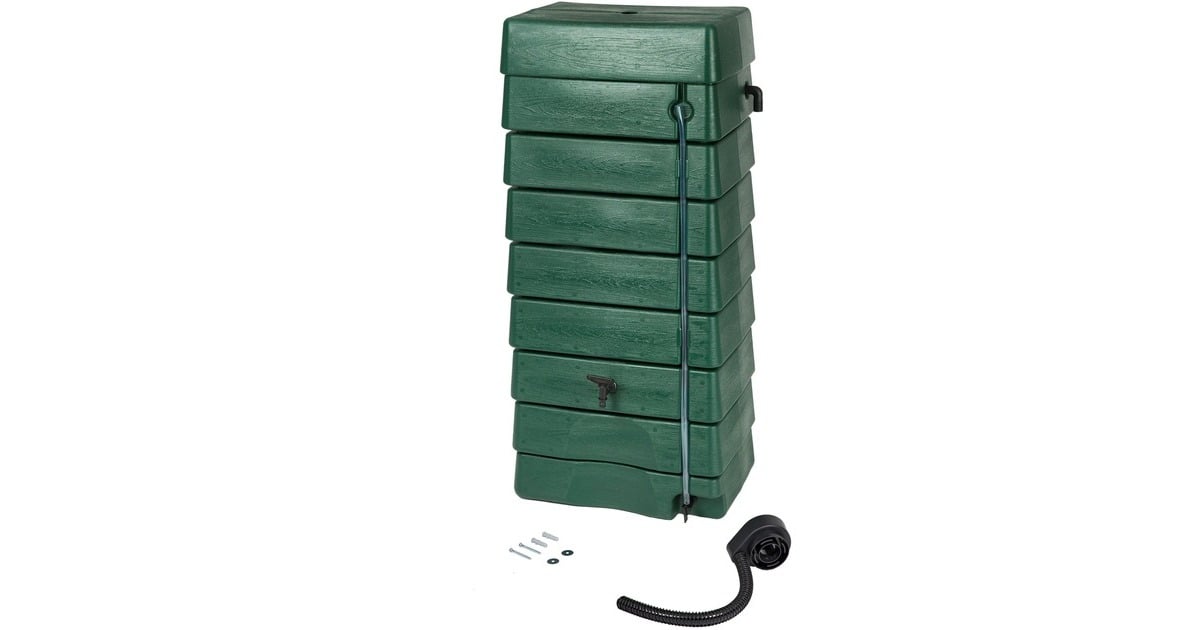 NatureKunststof muurtank regenton  (Groen, 276 liter)
