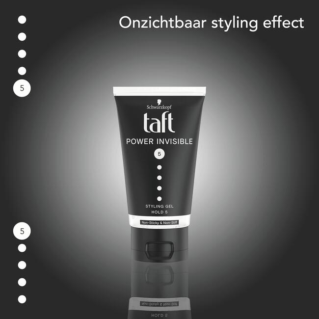 Taft Styling Gel Power Invisible Gel 150 ML