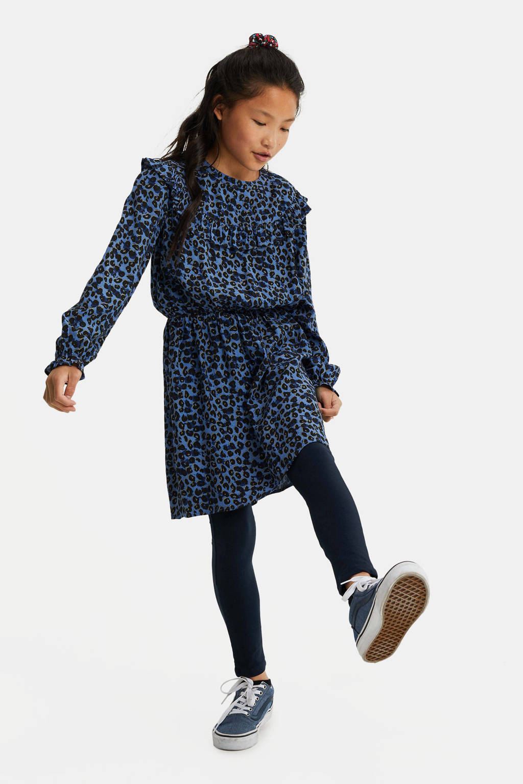 WE Fashion legging donkerblauw