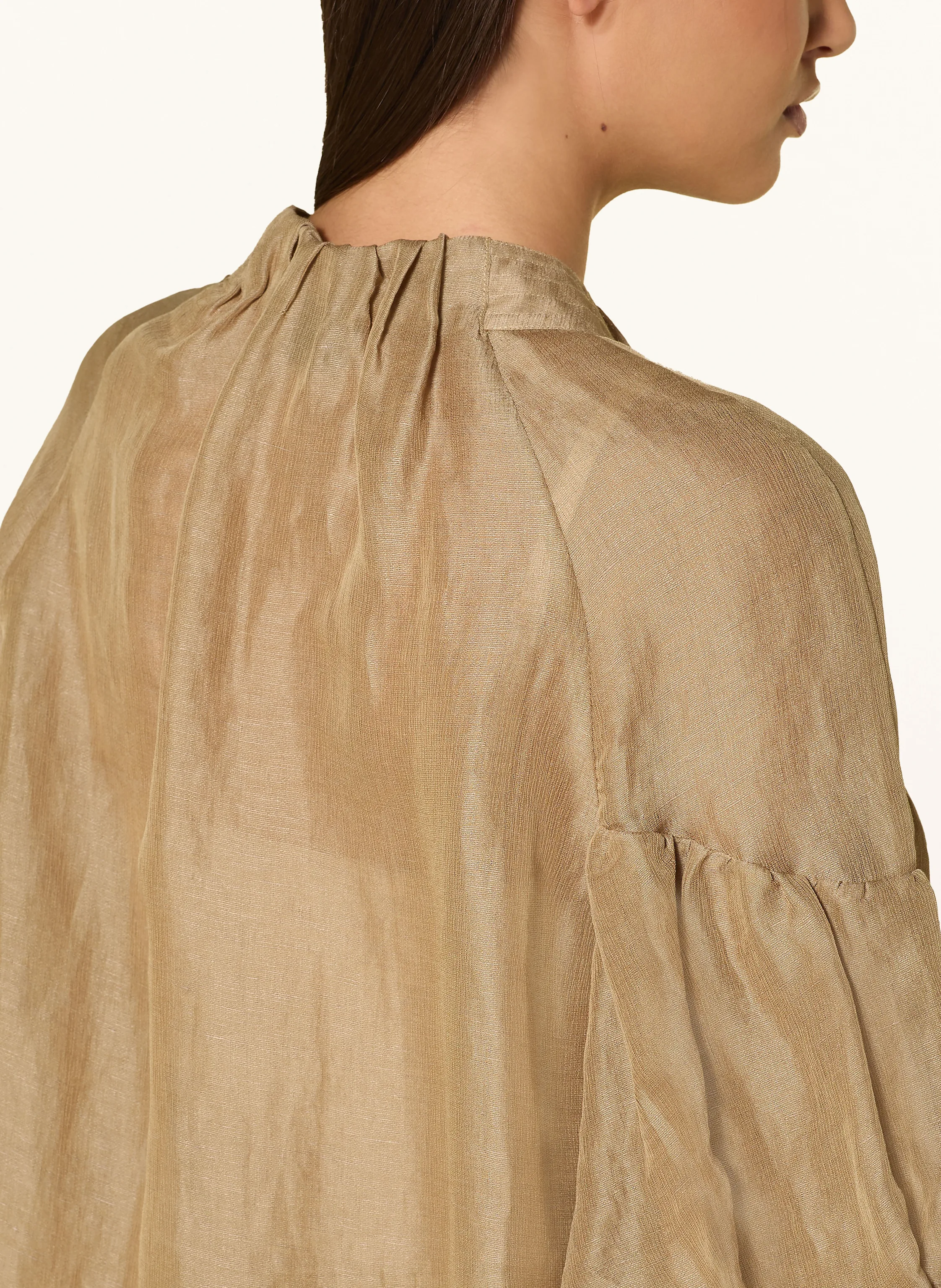 MARC CAIN Blusenshirt mit Leinen