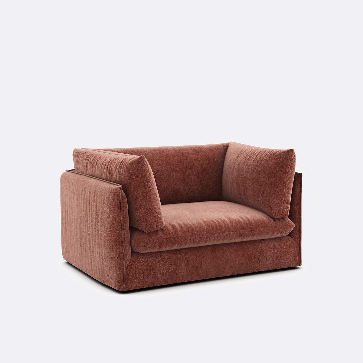 LA REDOUTE INTERIEURS<br>Poltrona XL em tecido misto Malo