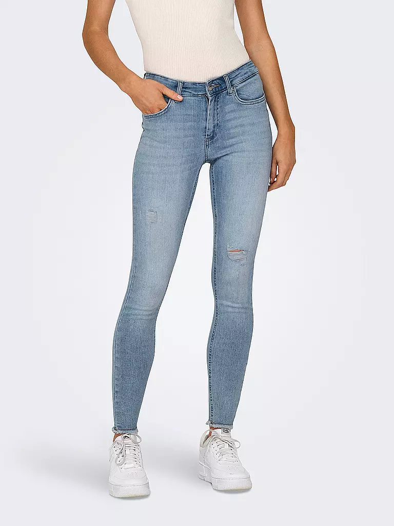 ONLY Jeans Skinny Fit ONLBLUSH hellblau