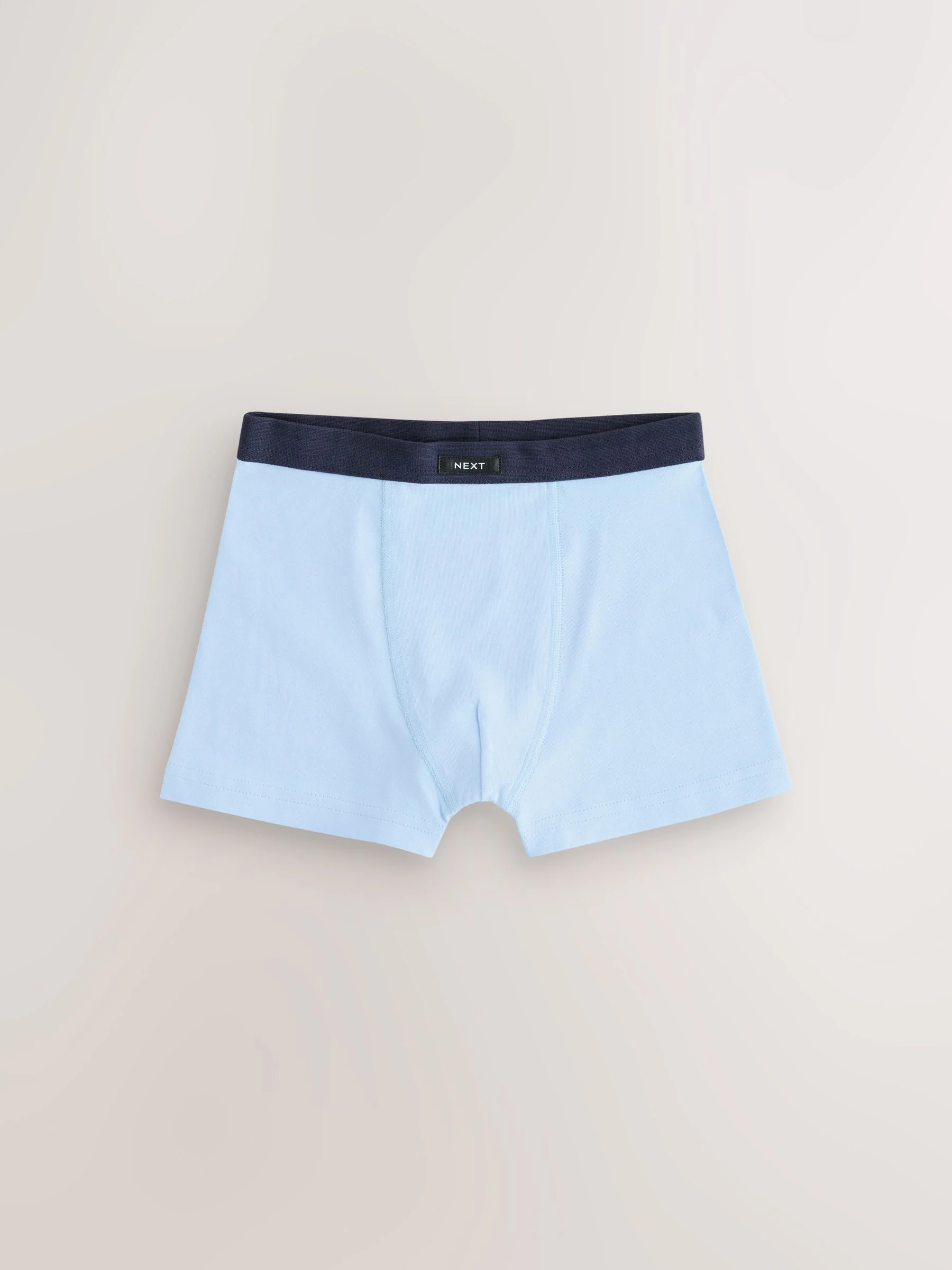Blauw/grijs - Set van 10 boxershorts met zachte tailleband (2-16 jr)