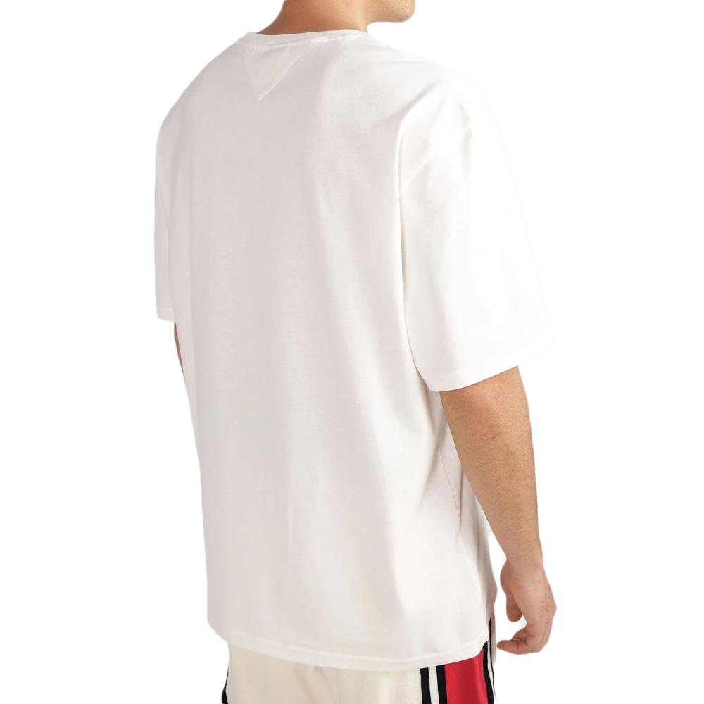 Tommy Hilfiger T-shirt Blanc Homme Tommy Hilfiger Crest Varsit