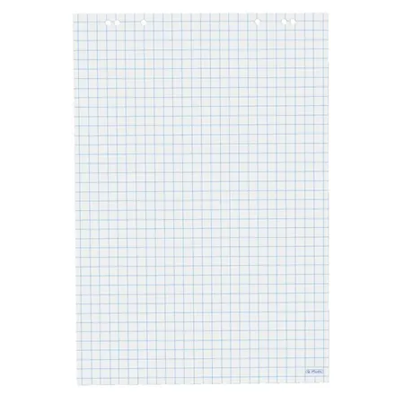 Herlitz Flipchartblock 20 Blatt, kariert, Größe 68 x 99 cm