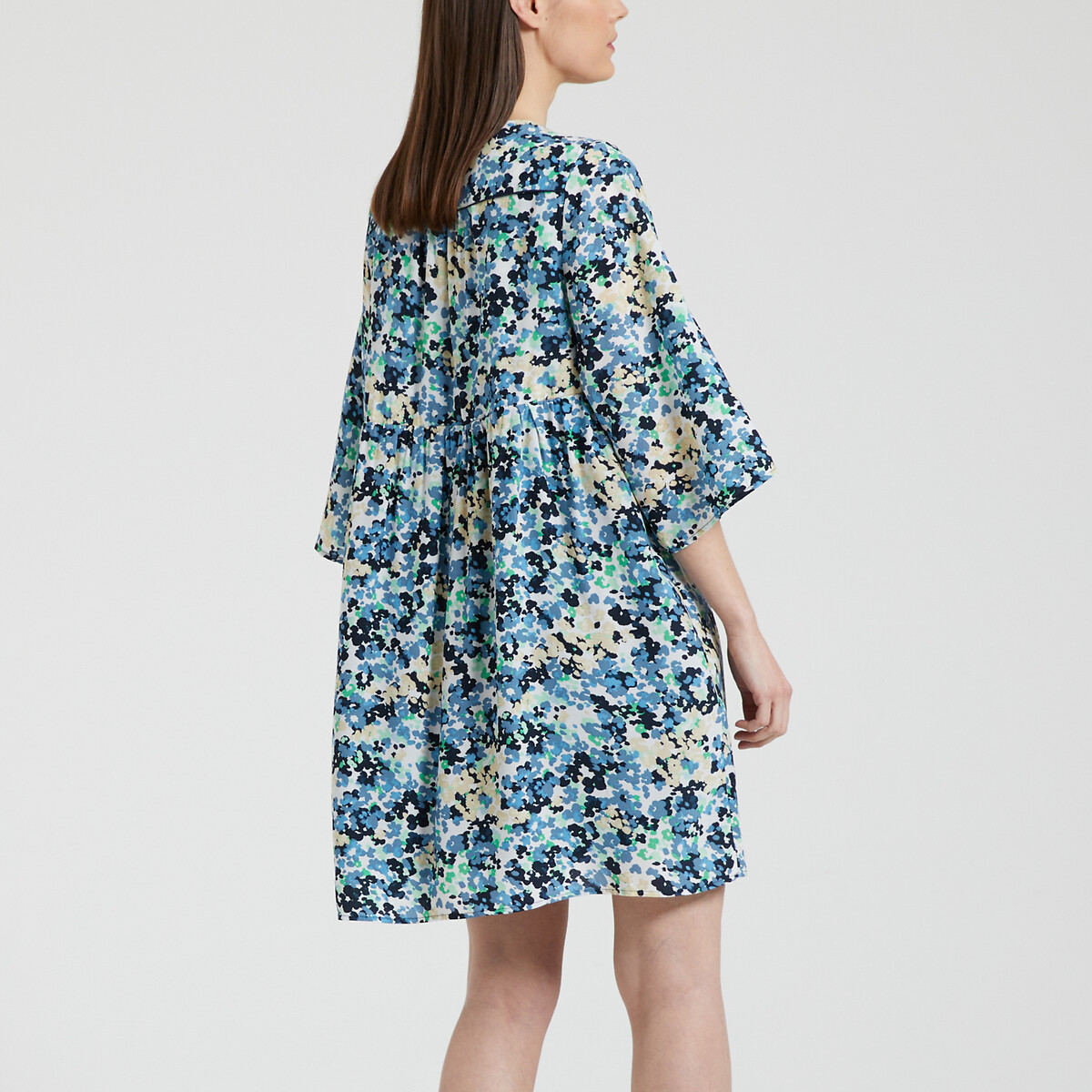 PEPE JEANS<br>Vestido floral amplo