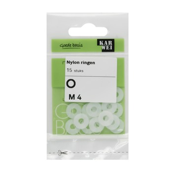 KARWEI nylon ring M4 (15 stuks)