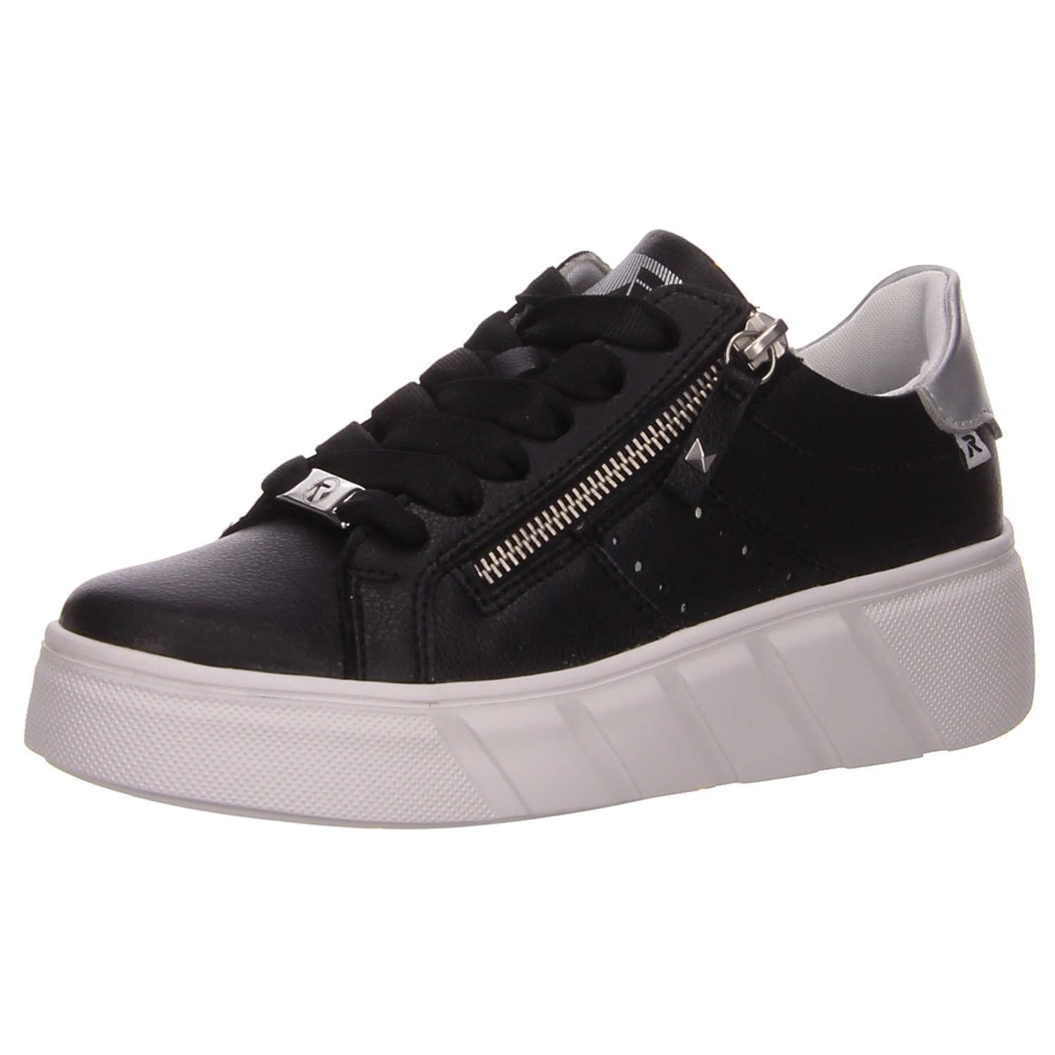 Rieker Sneaker schwarz schwarz