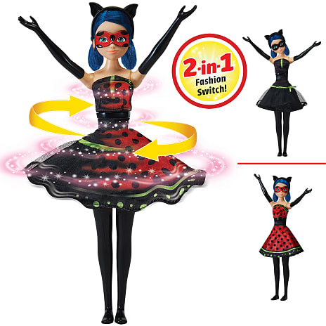 Miraculous Hero Switch dukke 26 cm