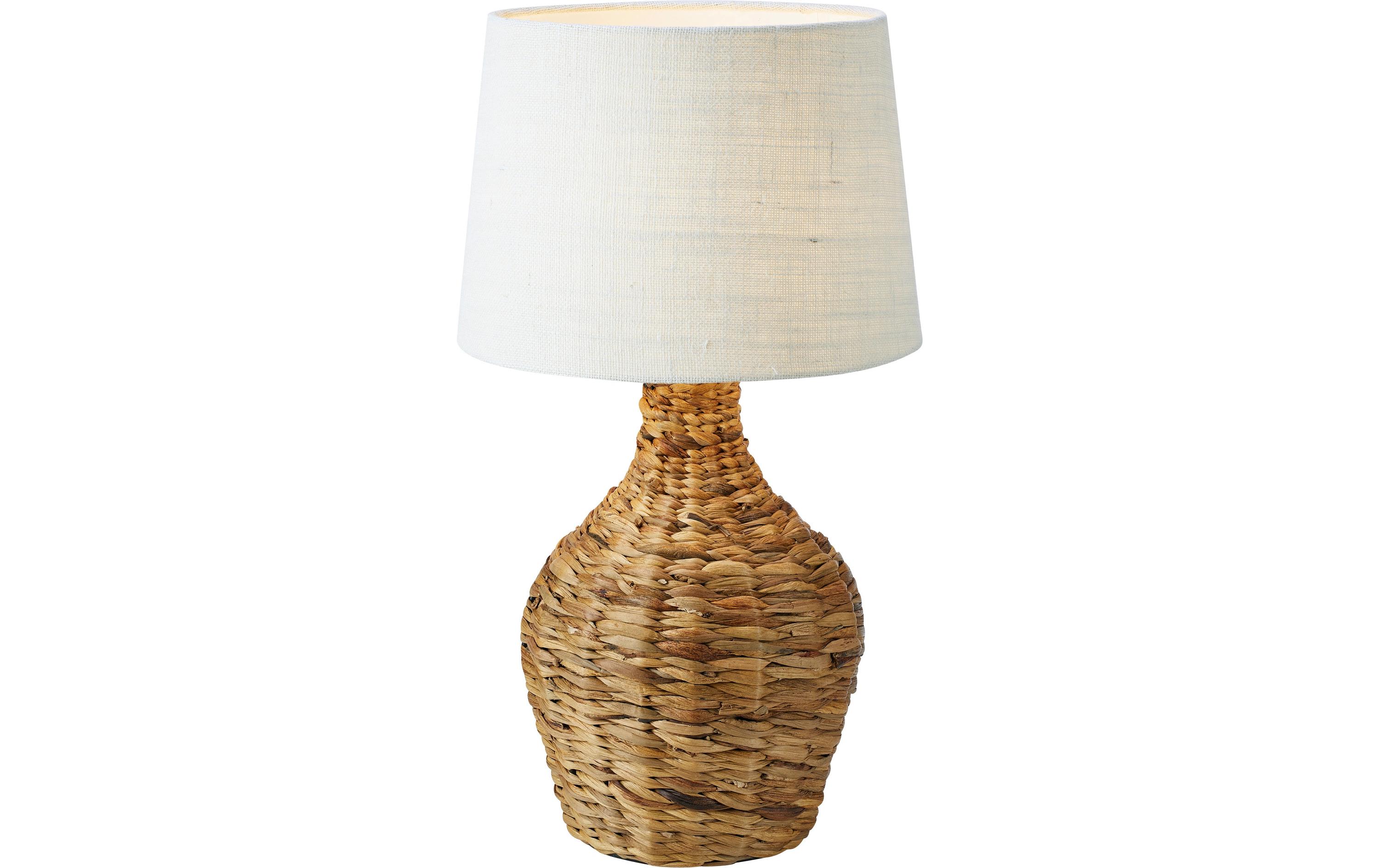 Tischleuchte Paglia Beige/WeissTischlampe