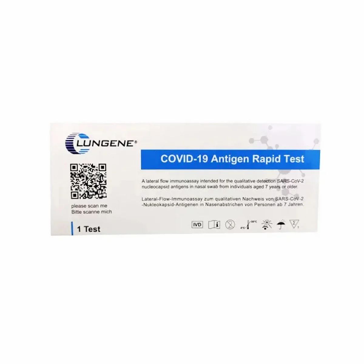 Clungene Nasal COVID-19 Antigen Schnelltest