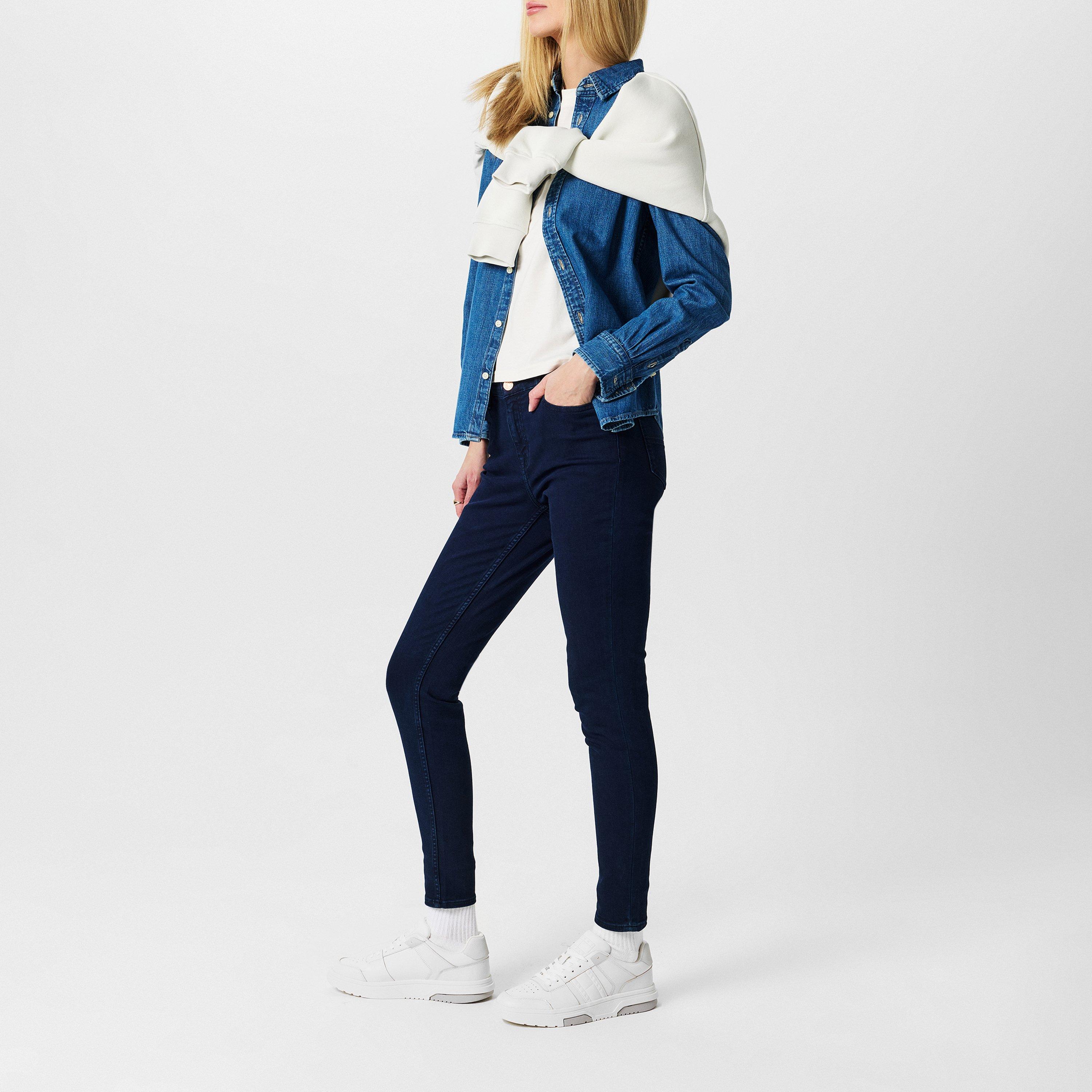 Tommy Jeans Leather Skate Trainers